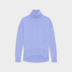 Theory Karenia Turtleneck Sweater In Cashmere-Women Sweaters + Cardigans