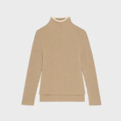 Theory Karenia Turtleneck Sweater In Felted Wool-Cashmere-Women Sweaters + Cardigans