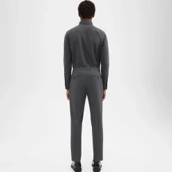 Theory Larin Drawstring Pant In Stretch Wool-Men Pants
