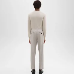 Theory Larin Drawstring Pant In Stretch Wool-Men Pants