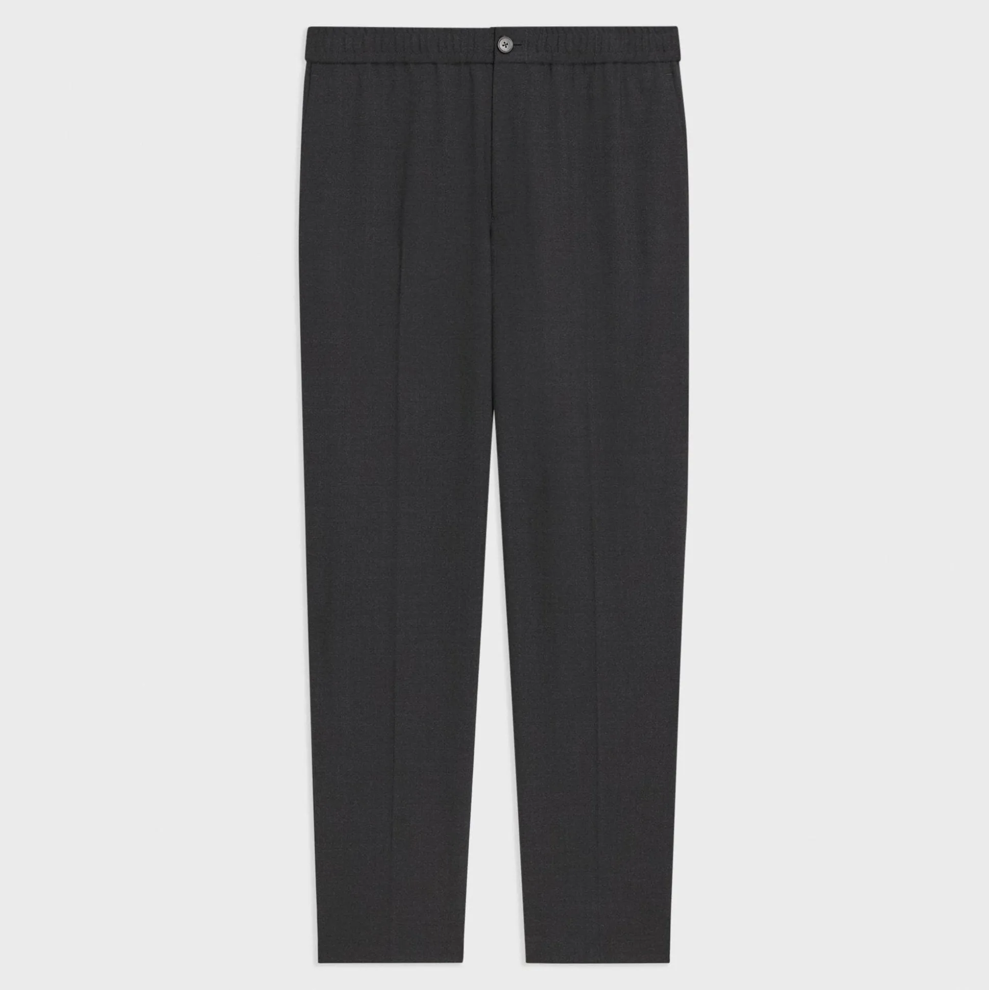 Theory Larin Drawstring Pant In Stretch Wool-Men Pants