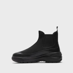 Theory Leather Chelsea Bootie-Women Shoes
