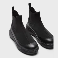 Theory Leather Chelsea Bootie-Women Shoes