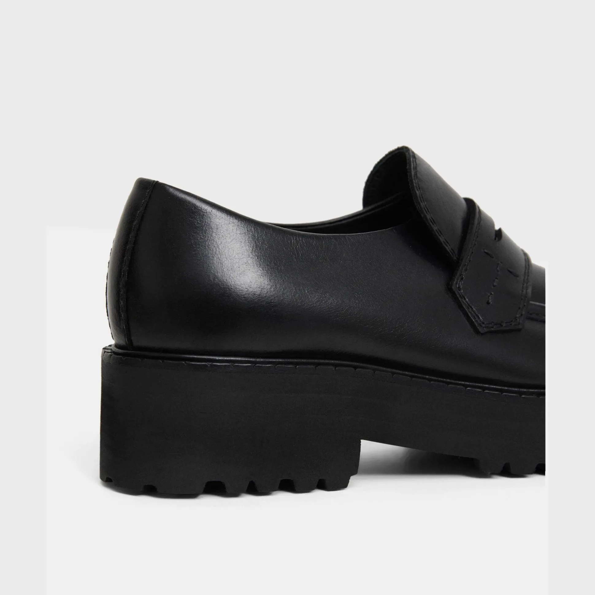 Theory Leather Platform Loafer-Women Shoes
