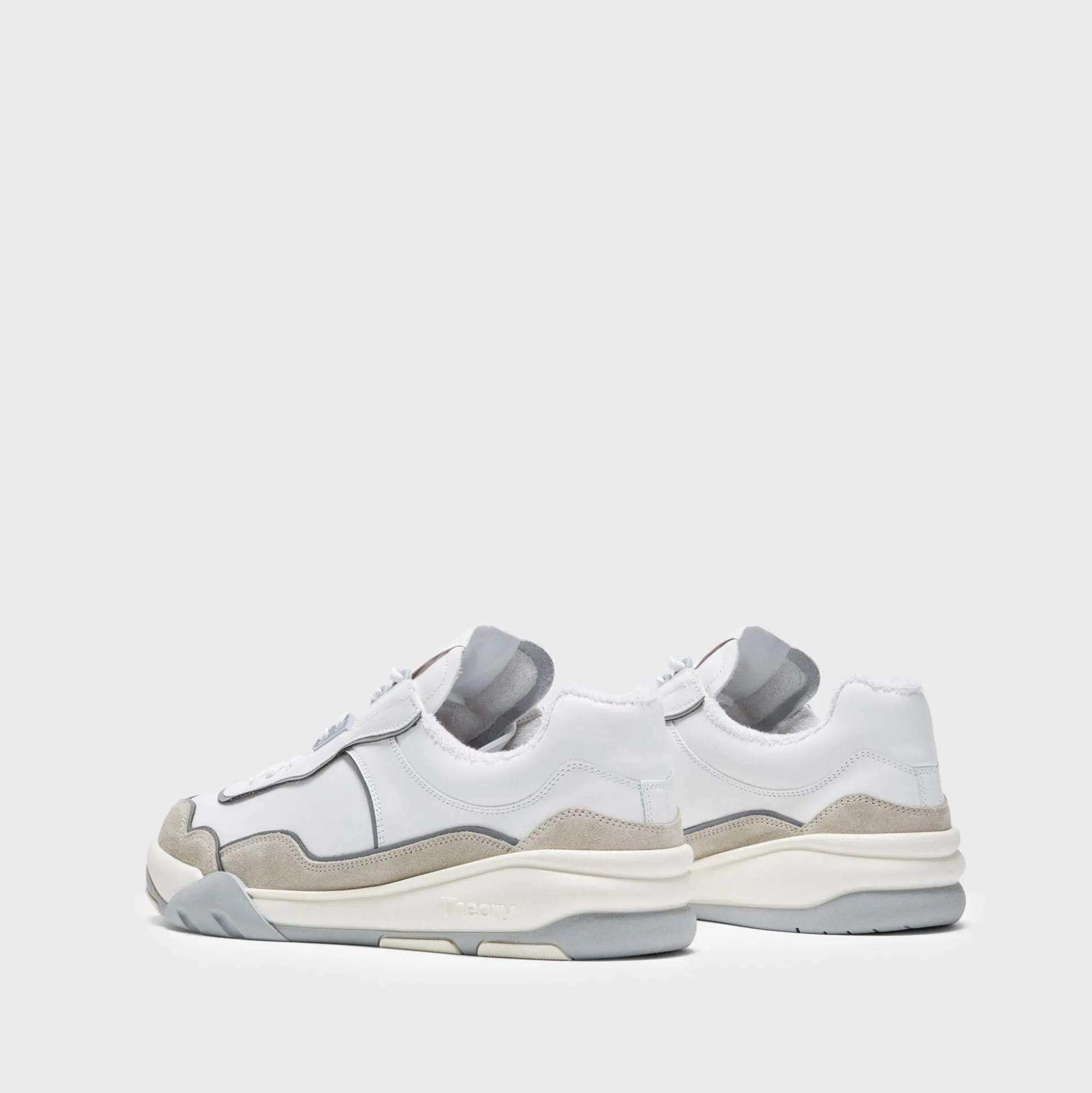 Theory Leather Sneaker-Women Shoes