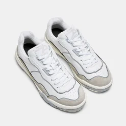 Theory Leather Sneaker-Women Shoes