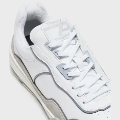 Theory Leather Sneaker-Women Shoes