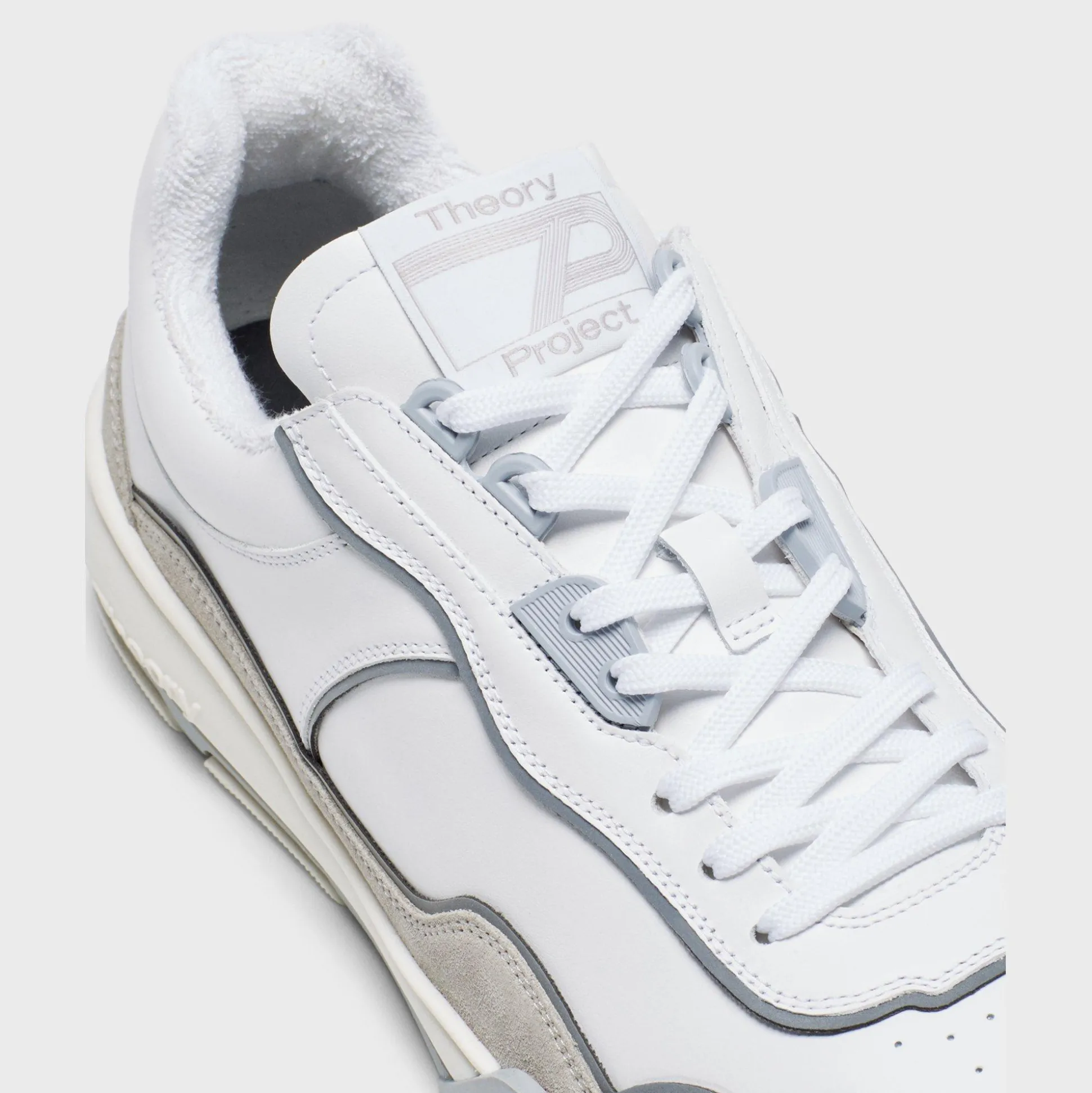 Theory Leather Sneaker-Women Shoes