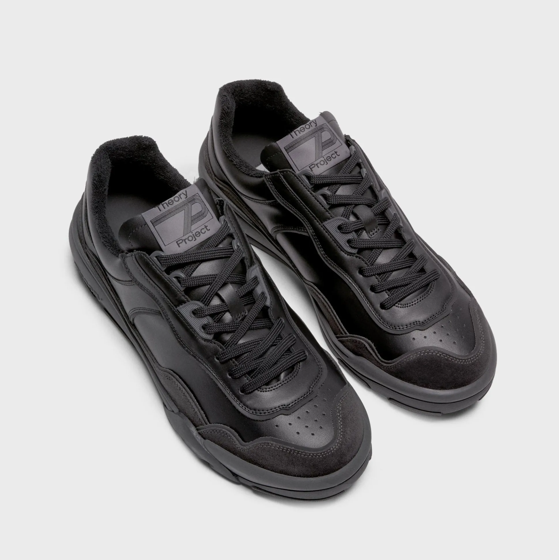 Theory Leather Sneaker-Women Shoes