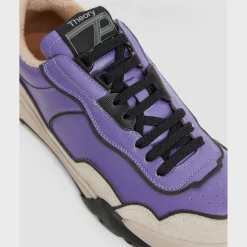 Theory Leather Sneaker-Women Shoes