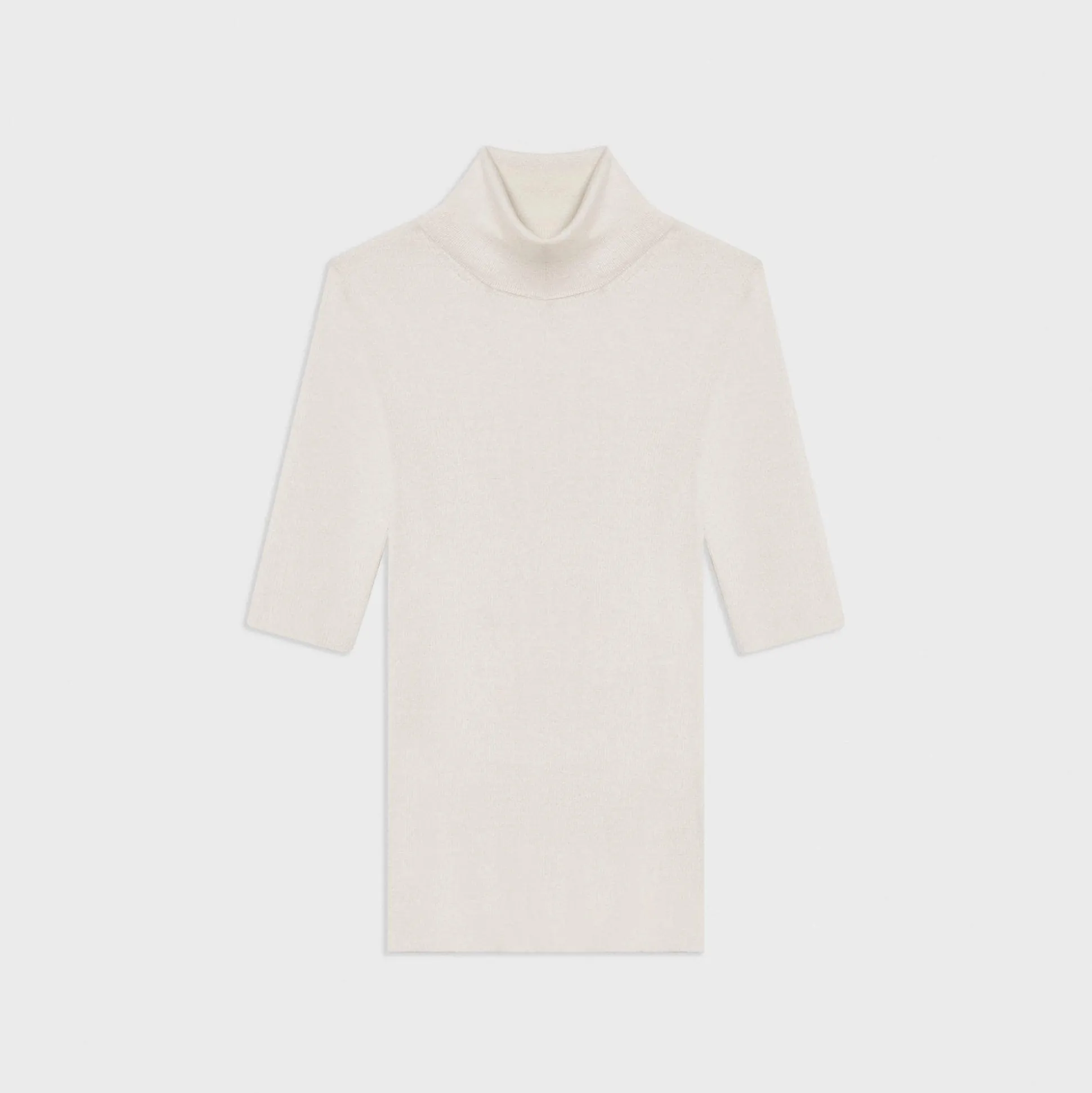 Theory Leenda Short-Sleeve Turtleneck In Regal Wool-Women Tops|Sweaters + Cardigans