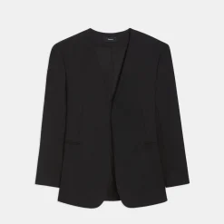 Theory Lindrayia Blazer In Good Wool-Women Suits|Blazers + Jackets