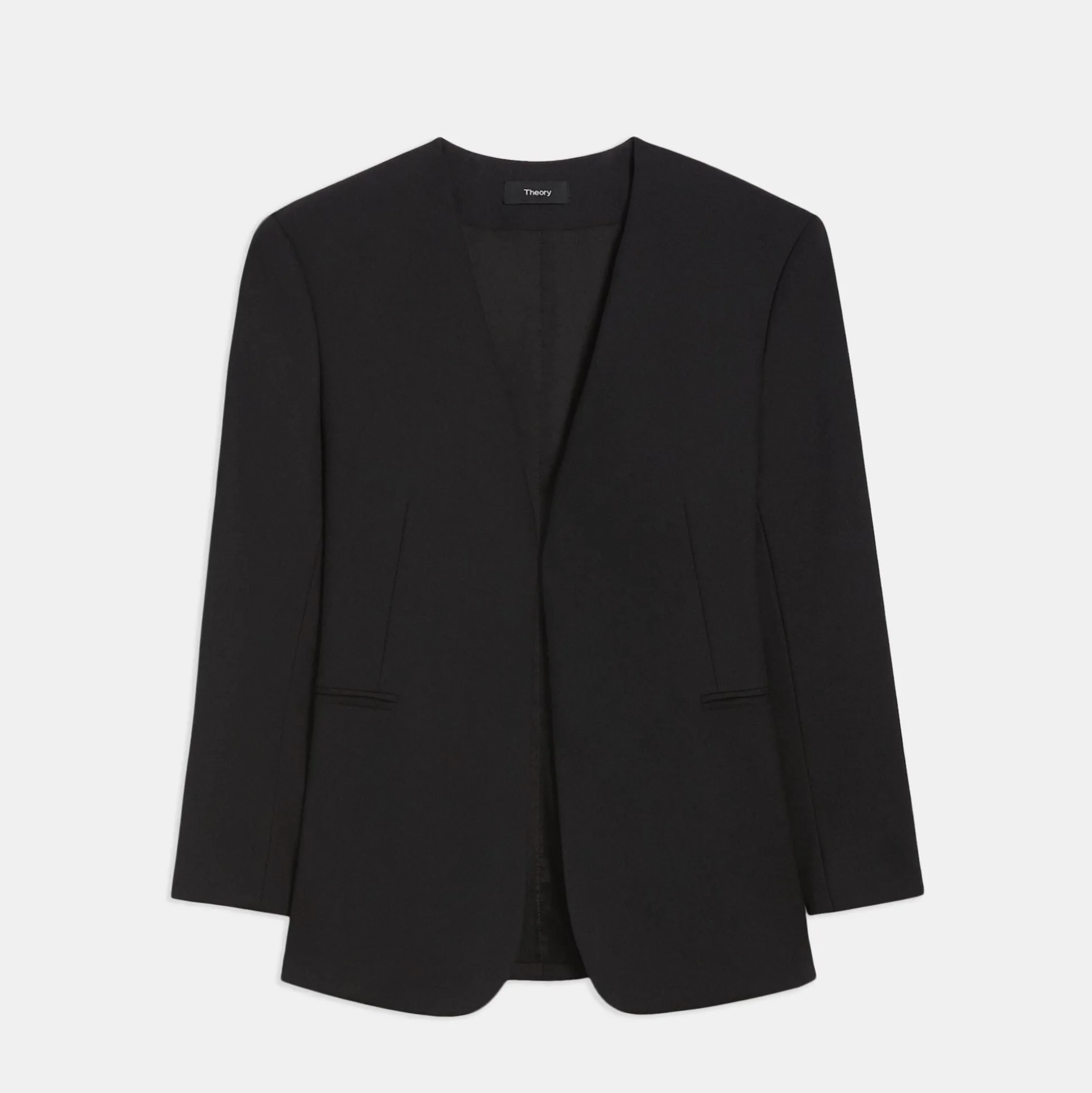 Theory Lindrayia Blazer In Good Wool-Women Suits|Blazers + Jackets