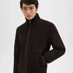 Theory Marco Jacket In Shearling-Men Outerwear