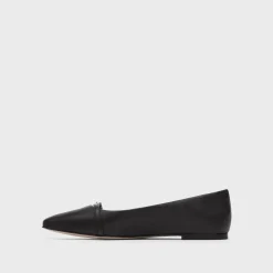 Theory Mary Jane Flat In Leather-Women Shoes