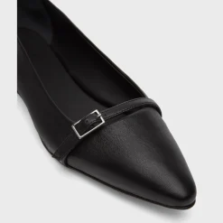 Theory Mary Jane Flat In Leather-Women Shoes