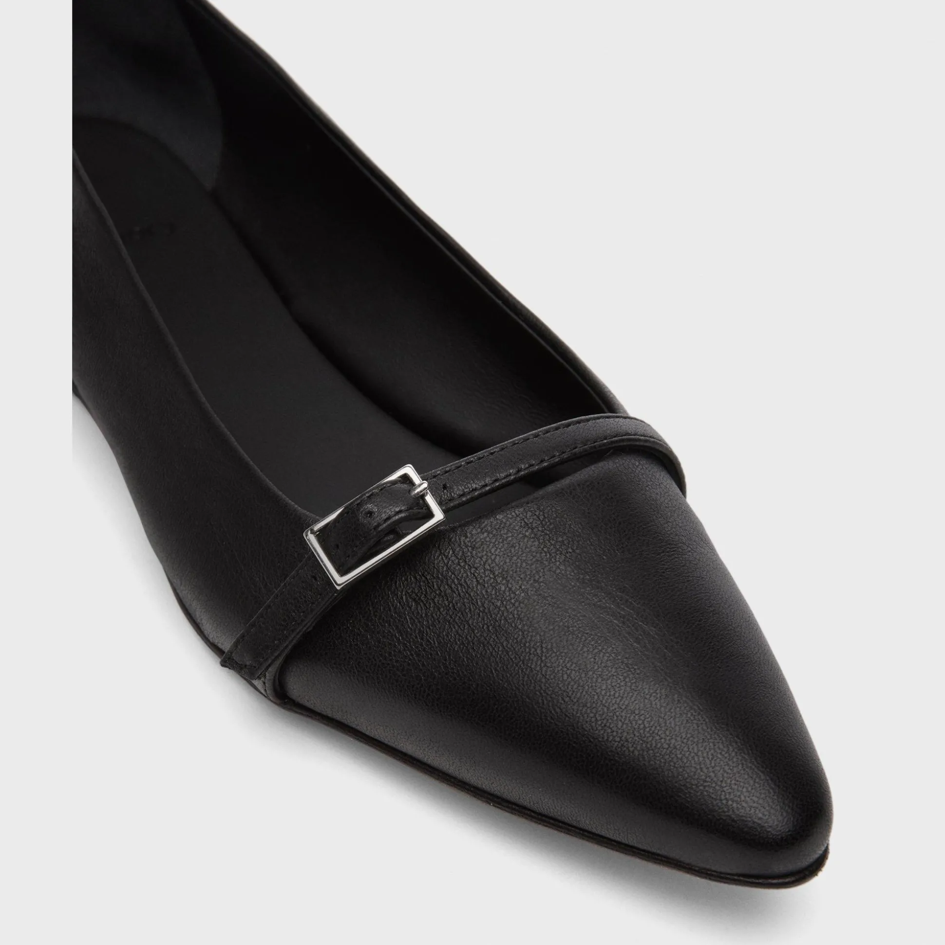 Theory Mary Jane Flat In Leather-Women Shoes
