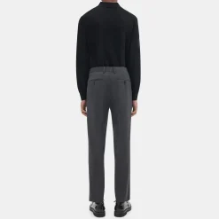 Theory Mayer Pant In Herringbone Stretch Wool-Men Suits|Pants