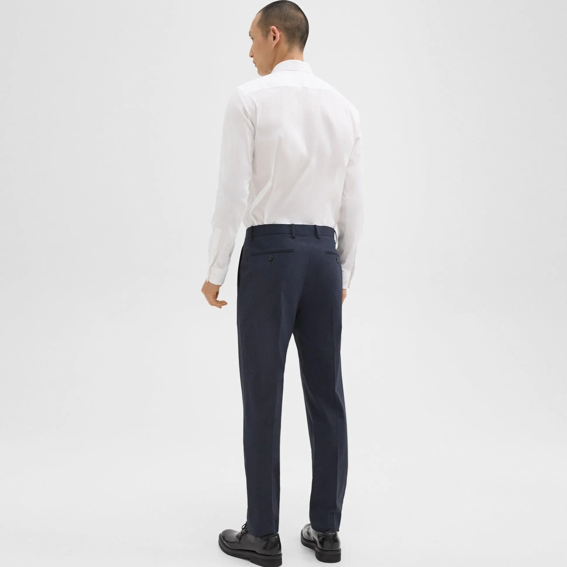 Theory Mayer Pant In Stretch Wool-Men Suits|Pants