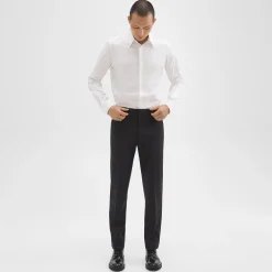 Theory Mayer Pant In Stretch Wool-Men Suits|Pants