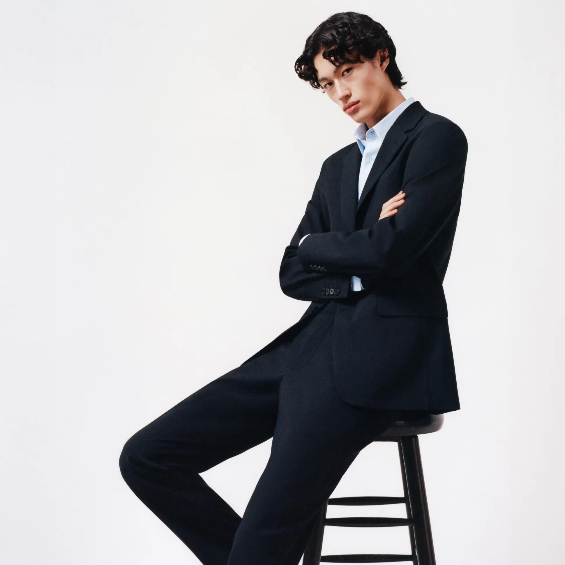Theory Mayer Pant In Stretch Wool-Men Suits|Pants