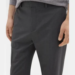 Theory Mayer Pant In Stretch Wool-Men Suits|Pants