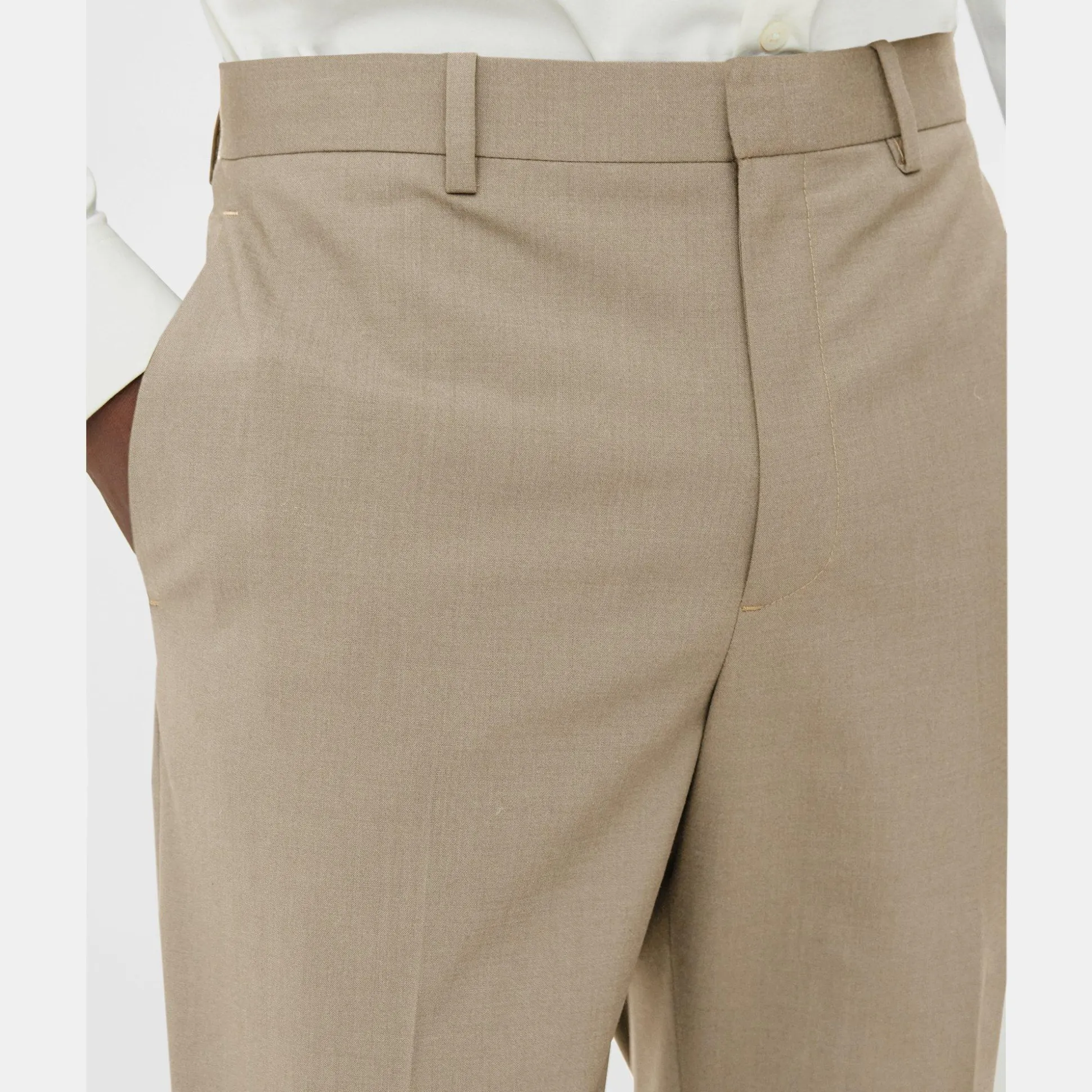 Theory Mayer Pant In Stretch Wool-Men Suits|Pants