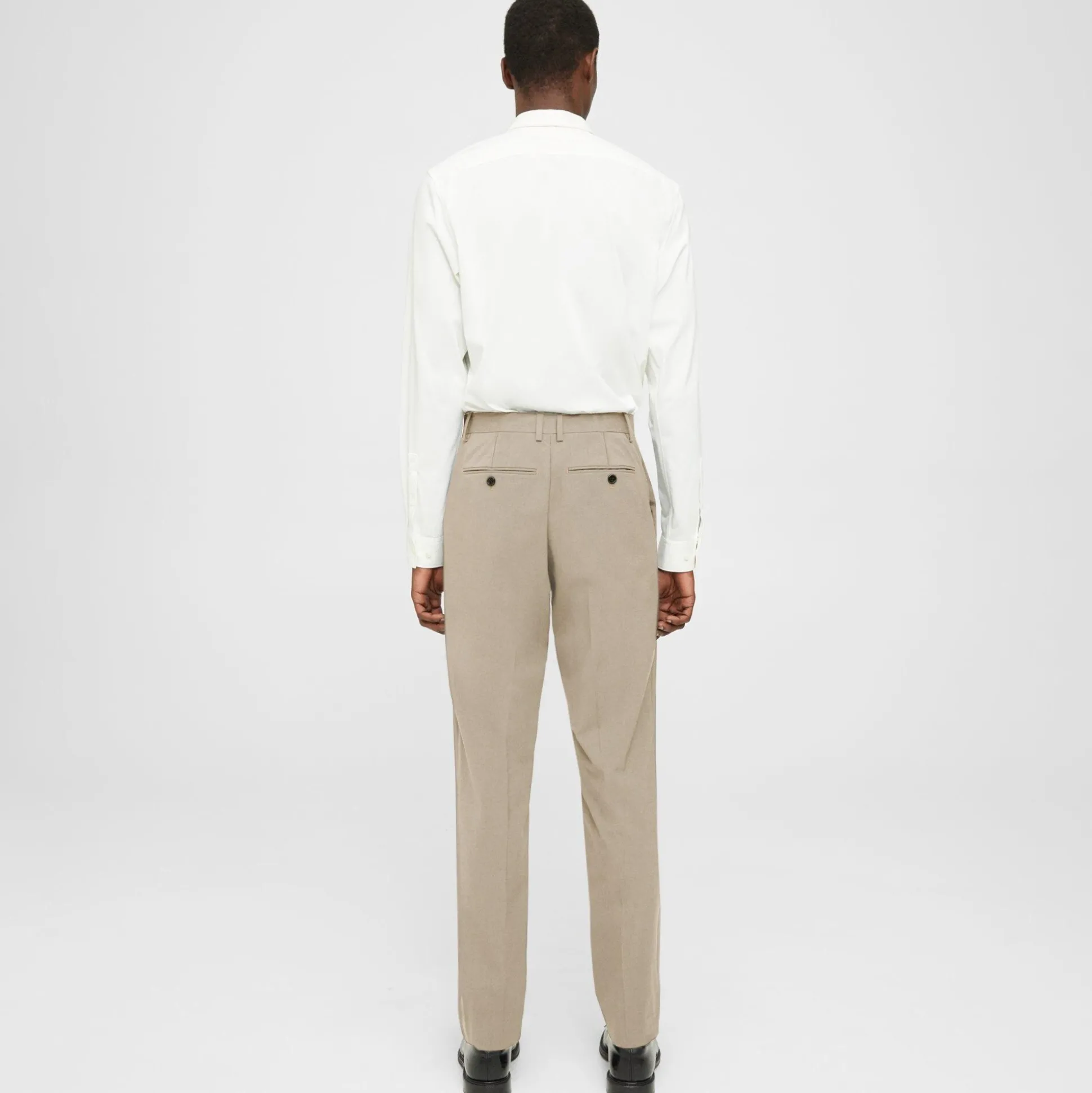Theory Mayer Pant In Stretch Wool-Men Suits|Pants
