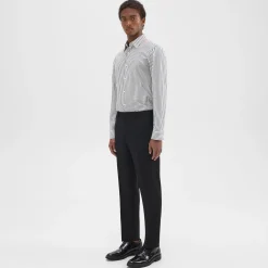 Theory Mayer Pant In Wool Canvas-Men Suits|Pants