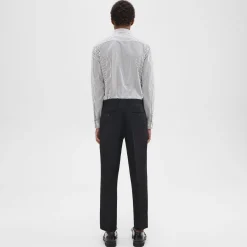 Theory Mayer Pant In Wool Canvas-Men Suits|Pants