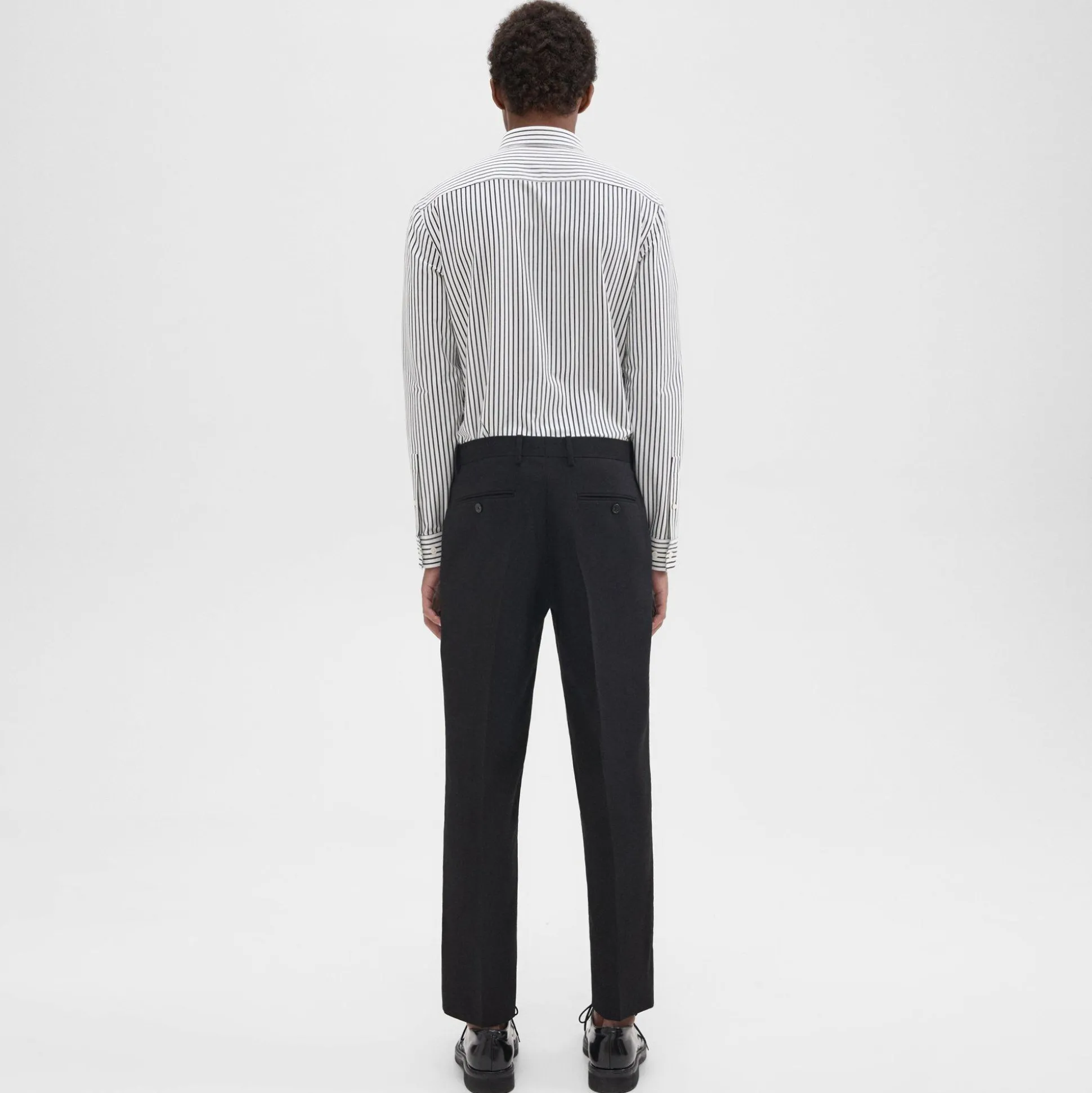 Theory Mayer Pant In Wool Canvas-Men Suits|Pants