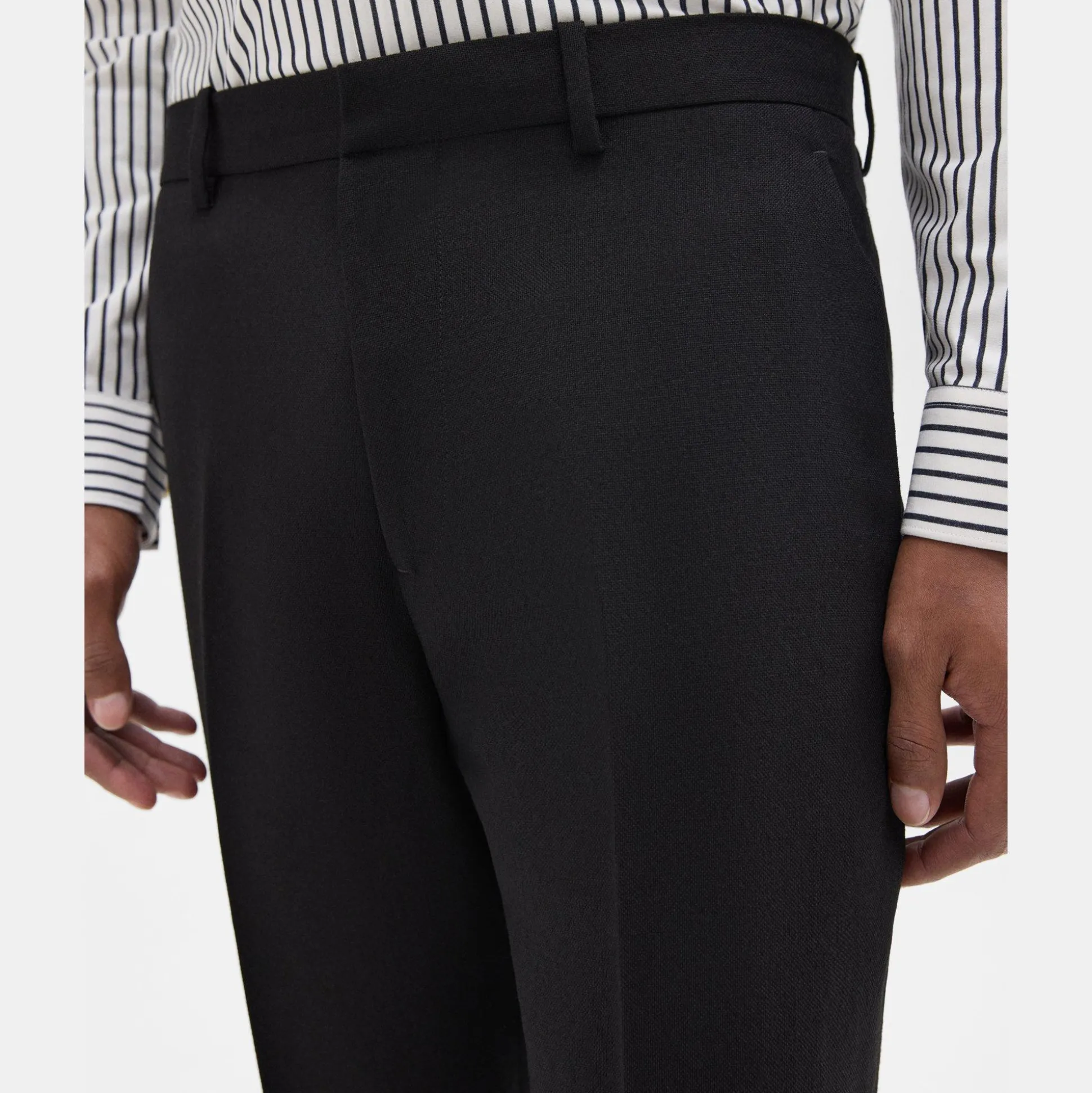 Theory Mayer Pant In Wool Canvas-Men Suits|Pants