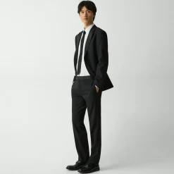 Theory Mayer Tuxedo Pant In Stretch Wool-Men Suits|Pants