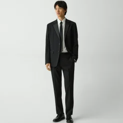 Theory Mayer Tuxedo Pant In Stretch Wool-Men Suits|Pants