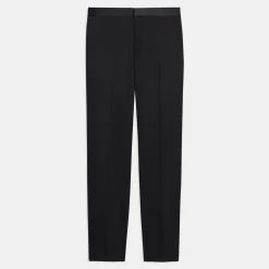 Theory Mayer Tuxedo Pant In Stretch Wool-Men Suits|Pants
