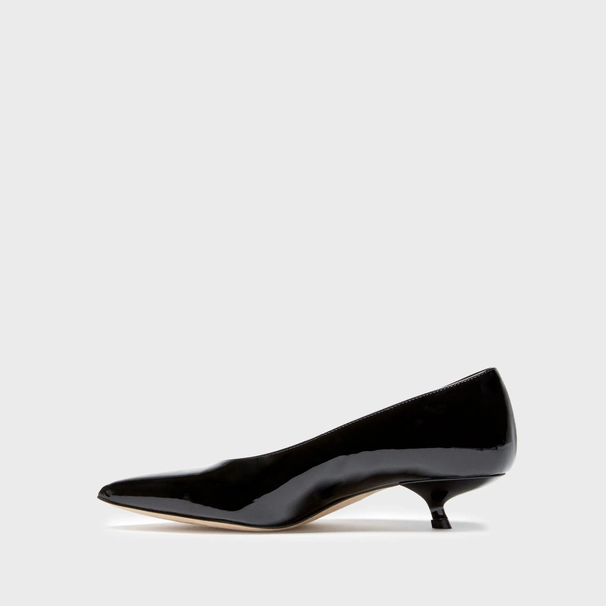 Theory Micro Pump In Patent Leather-Women Shoes