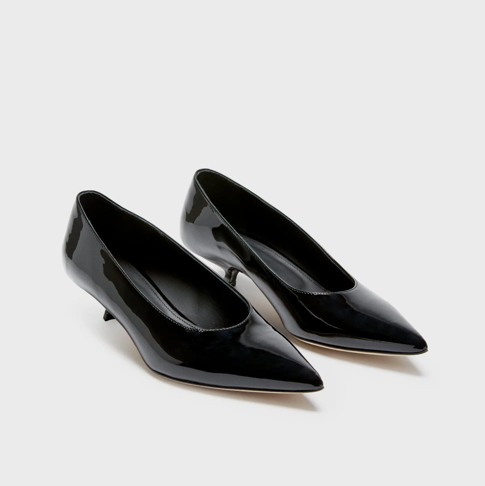 Theory Micro Pump In Patent Leather-Women Shoes