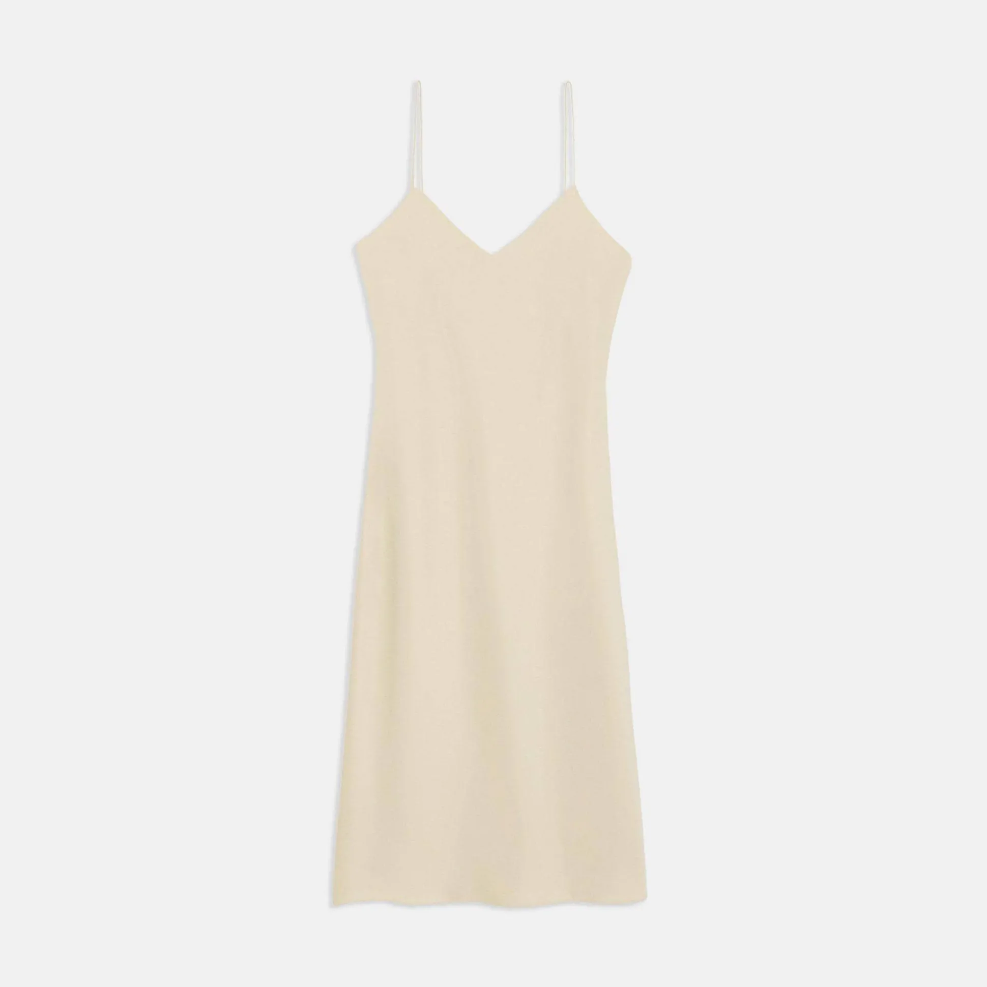 Theory Midi Slip Dress In Satin-Women Dresses