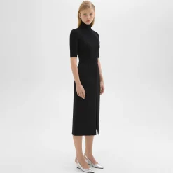 Theory Midi Trouser Skirt In Admiral Crepe-Women Suits|Skirts