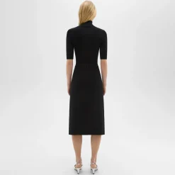 Theory Midi Trouser Skirt In Admiral Crepe-Women Suits|Skirts