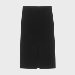 Theory Midi Trouser Skirt In Admiral Crepe-Women Suits|Skirts
