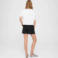 Theory Mini Short In Good Linen-Women Pants|Shorts
