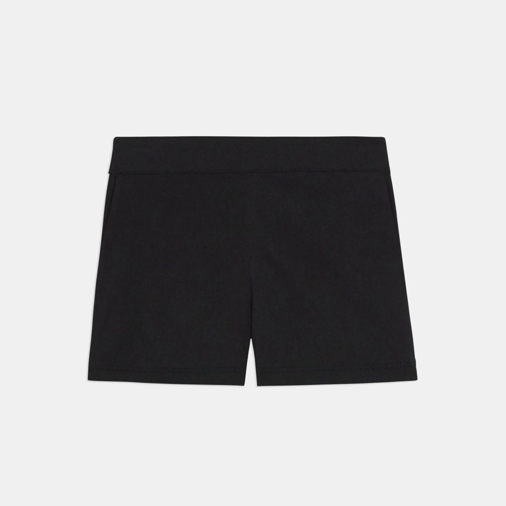 Theory Mini Short In Good Linen-Women Pants|Shorts
