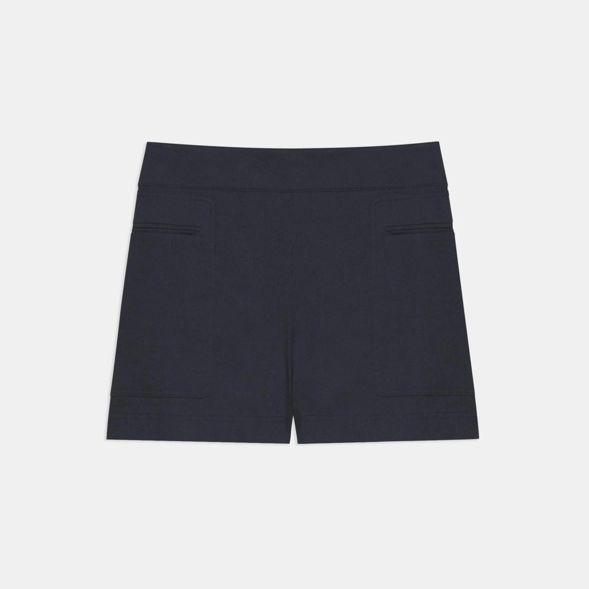 Theory Mini Utility Short In Good Linen-Women Shorts|Pants