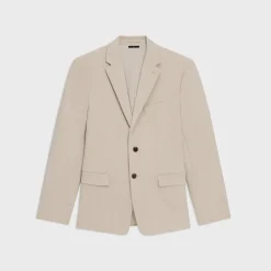 Theory Morton Blazer In Stretch Cotton-Men Blazers + Jackets