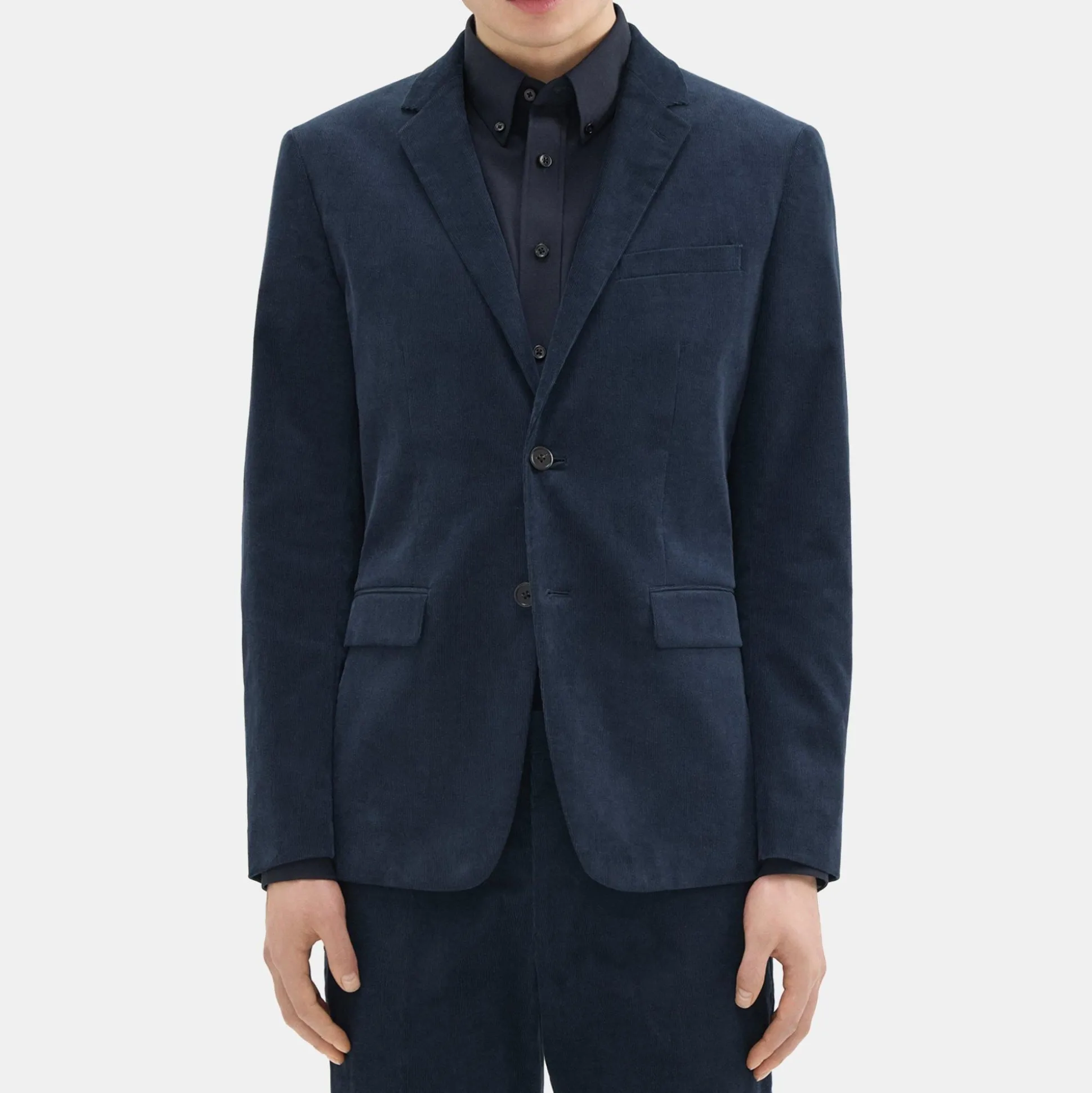 Theory Morton Blazer In Stretch Corduroy-Men Suits|Blazers + Jackets