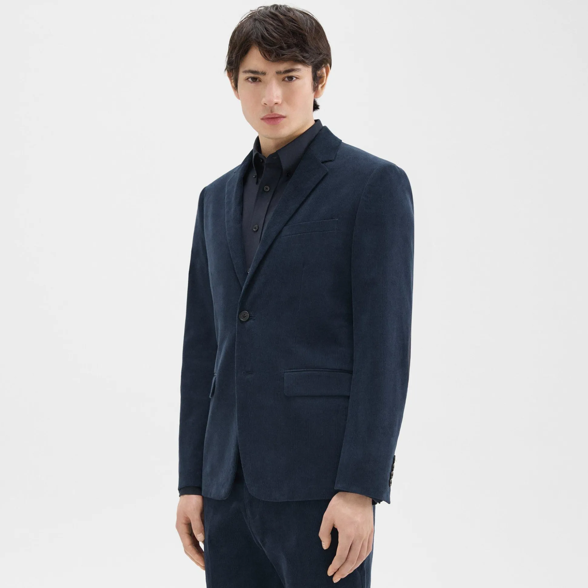 Theory Morton Blazer In Stretch Corduroy-Men Suits|Blazers + Jackets