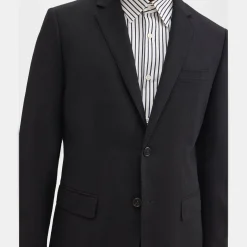 Theory Morton Slim Blazer In Wool Canvas-Men Suits|Blazers + Jackets
