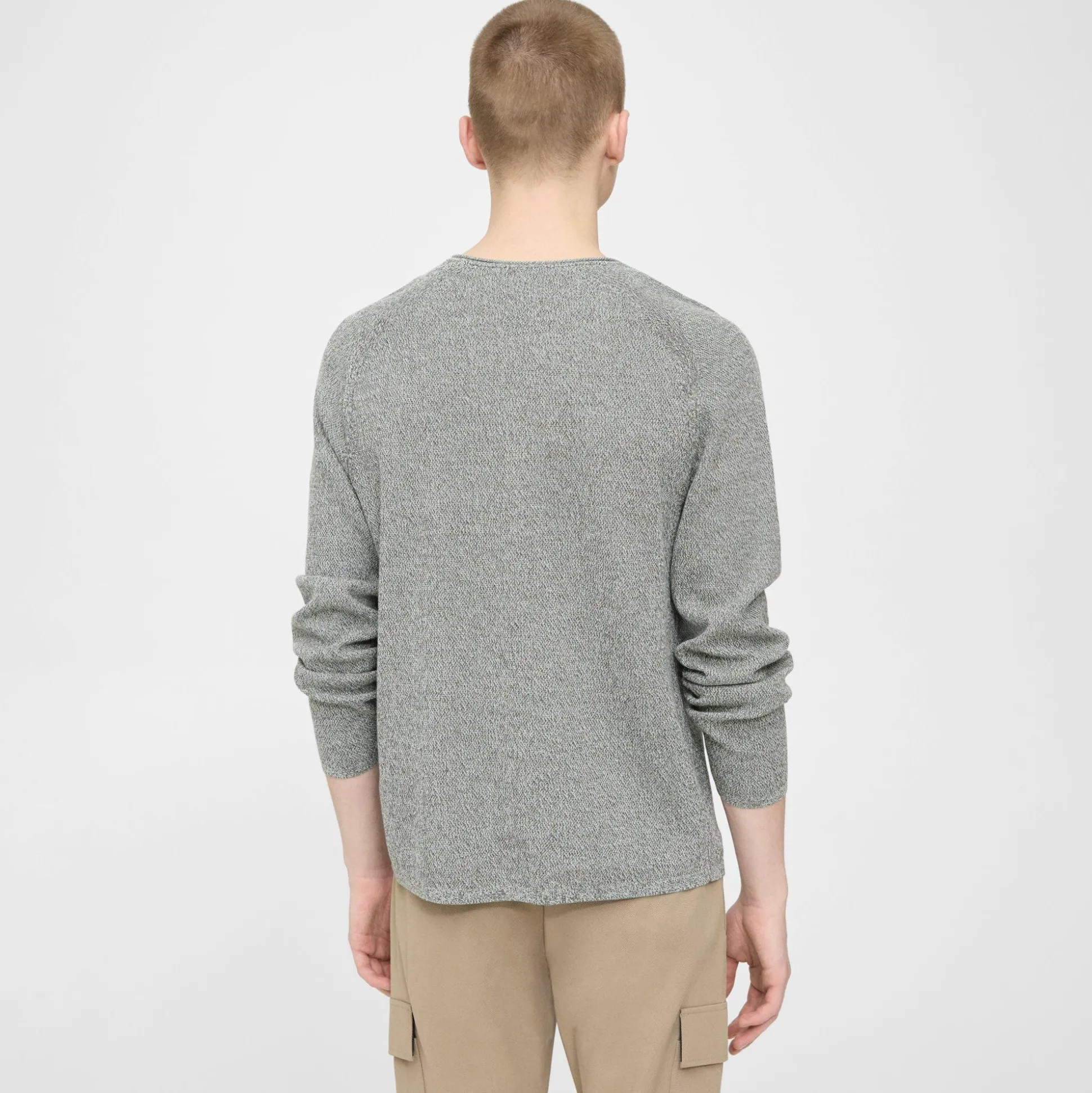 Theory Nare Sweater In Cotton-Men T-shirts + Polos|Sweaters + Cardigans