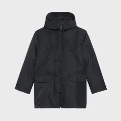 Theory Nev Puffer Parka In Recycled Nylon-Men Outerwear